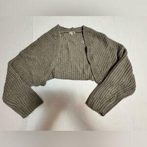 Fashion nova cropped cardigan shrug